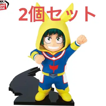 나의 히어로 아카데미아 치아피코 미도리야 이즈쿠 피규어 2개