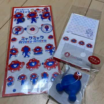 먀루먀쿠 마그넷, 메모지, 통통 스티커