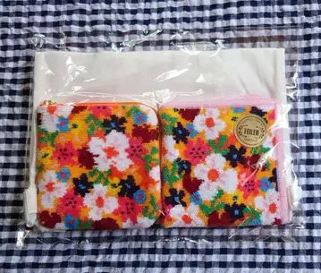 FEILER 러브러리 세뇨리타 플라워 손수건 파우치 복조리 3종 세트