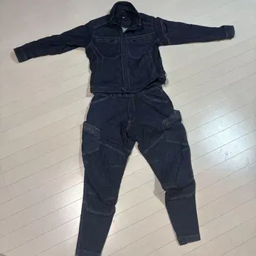 tsdesign 상하의 작업옷 청바지