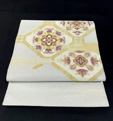 [ 다도석용 ] 순수 실크 쥬라쿠 '제왕자' 직조 후쿠로 오비