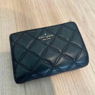 새상품급 kate spade 블랙 접이식 지갑