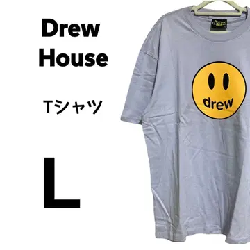 미사용품 Drew House 스마일리 페이스 티셔츠 L