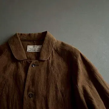 kaval A-Line Jacket Linen 100% / Brown
