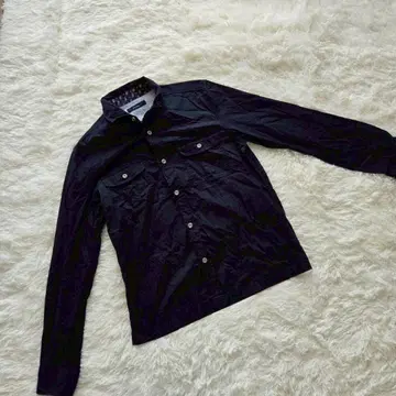 [ RAGEBLUE ] (M) 긴팔 셔츠 블랙 심플 남성용