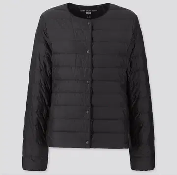 유니클로 울트라 라이트 다운 컴팩트 자켓 M 블랙 수납 봉투 포함