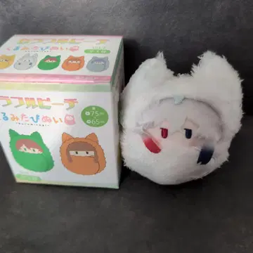 컬러풀 피치 [도누쿠] 호두 봉제 인형 마스코트 키링