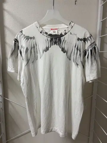 MASU 날개 프린트 T셔츠 사이즈 46