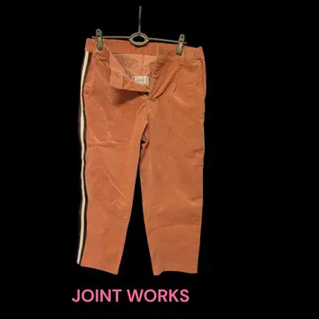 JOINT WORKS 코듀로이 팬츠 핑크