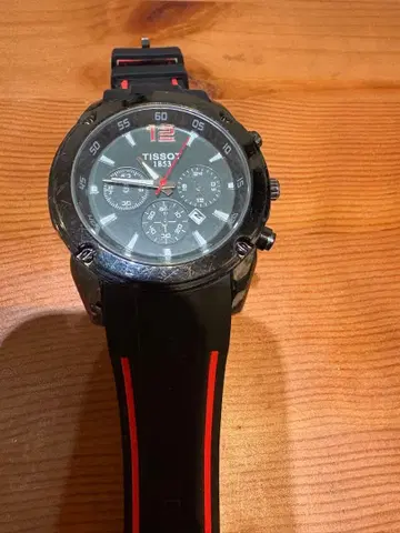TISSOT 쿼츠 크로노그래프 손목시계
