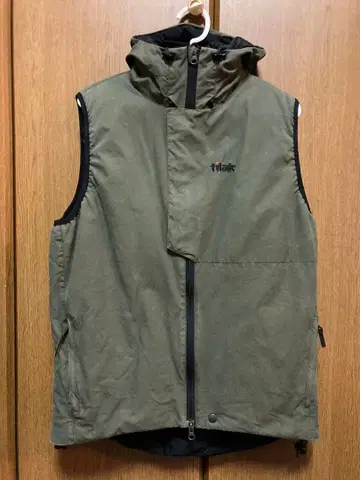 틸락 벤틸 후드 베스트 올리브 M