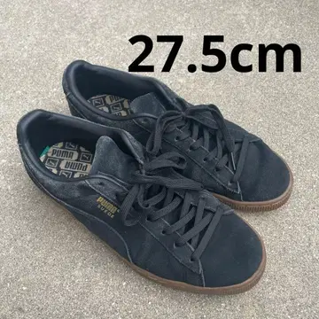 [ 27.5cm ] 푸마 스웨이드 검솔 블랙