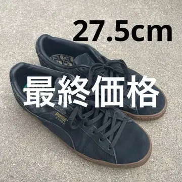 [ 27.5cm ] 푸마 스웨이드 검솔 블랙