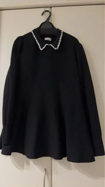 SONO 니트 튜닉 블랙 펄