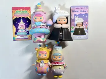 popmart pucky 4개 세트