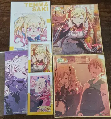 프로세카 텐마 사키 미니 색지 에피카 애니메이트 특전