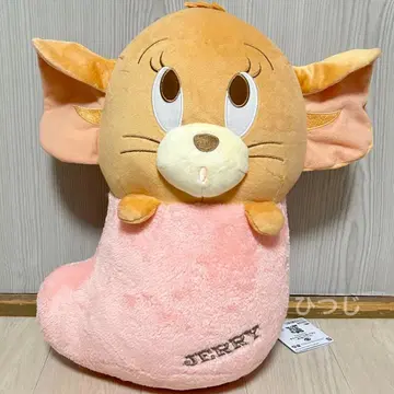 톰과 제리 메챠모후굿토 봉제 인형 누쿠누쿠 양말