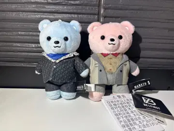 BE:FIRST MANATO 마나토 곰 봉제 인형 2체 세트