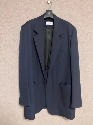 THE RERACS 네이비 테일러드 자켓