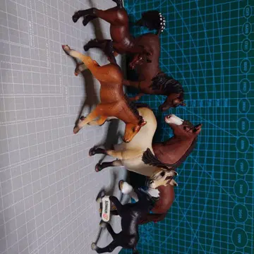 말 피규어 세트 11개 유니콘 포함