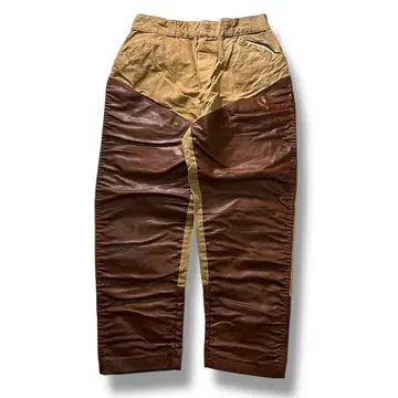 50s Chief 헌팅 팬츠 가죽 더블니 덕지 아메카지