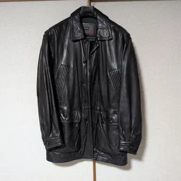 ixi:z 가죽 자켓 양가죽 블랙