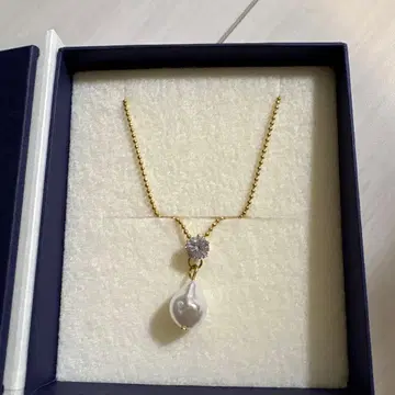 BLOOM 펄 목걸이 미사용 새상품