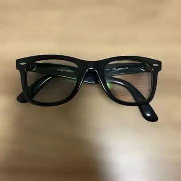 레이밴 컬러 렌즈 안경