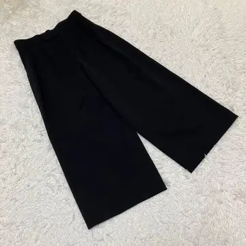 [택 포함] DAMA collection 가우초 팬츠 큐롯 블랙 무지