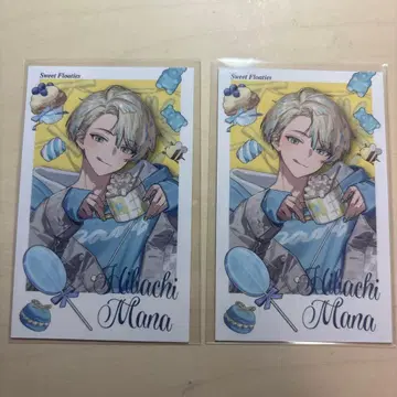 Sweet Floaties 히바치 마나 폴라로이드 2장 세트