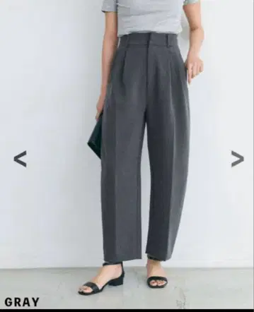 커브 배기 팬츠