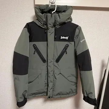 Schott 별주 다운 USXS 새상품급 블랙/올리브