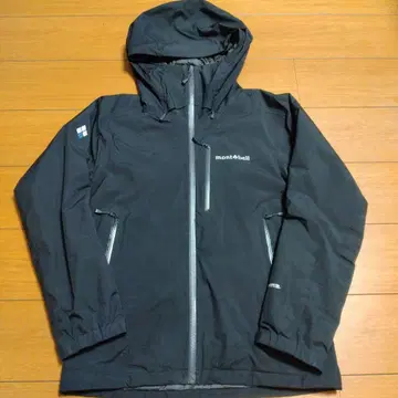 mont-bell 파우더 글라이드 후드티 블랙 S