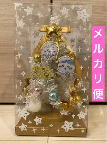 새상품 미개봉 치이카와 (먼작귀) 크리스마스 트리 화이트 컬러 프라이스