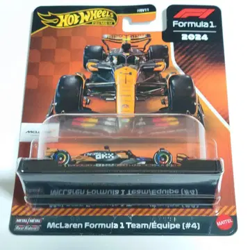 핫휠 F1 맥라렌 #4 랜도 노리스