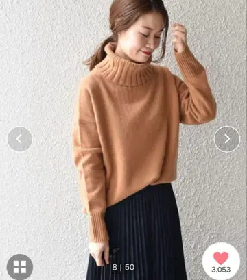 SHIPS 쉽스 울 캐시미어 니트 풀오버 카멜