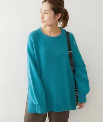 FRAMeWORK 래글런 슬리브 와이드 풀오버 새상품 블루