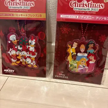 디즈니 2025 크리스마스 오너먼트상 키홀더