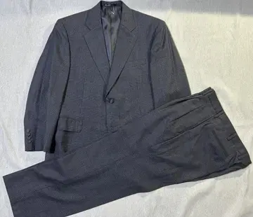 미사용 수트 노포 제조사 오가제 글렌체크 네임 자수 있음