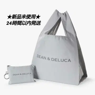 DEAN&DELUCA 파우치 포함 에코백 그레이