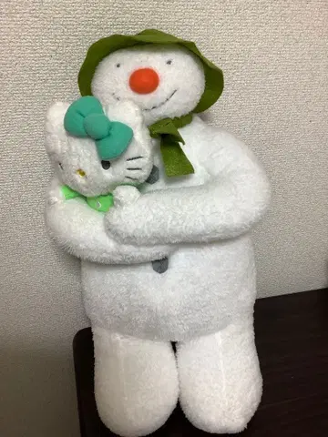 10년 전 레어 헬로키티 x 스노우맨 산리오 오리지널 봉제 인형