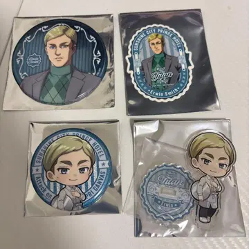 진격의 거인 프린스 호텔 엘빈 굿즈 4종 세트