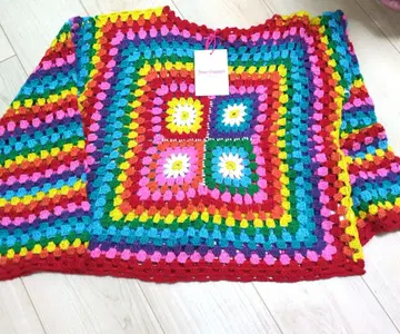 쥬시 쿠튀르 (Juicy Couture) 그래니 스퀘어 스웨터