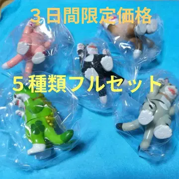 3VAG 가챠포스 괴수 고양이 네고라 (5종 풀세트)