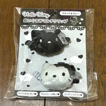 키티 봉제 인형 멀티 클립