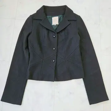 시빌라 울 자켓 블랙 빈티지 구제 의류 아우터