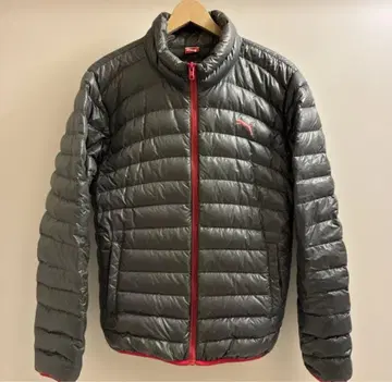 PUMA 그레이 다운 자켓 L