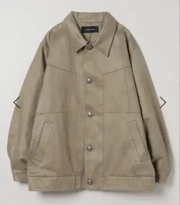 JEANASIS 스티치 스웨이드 자켓