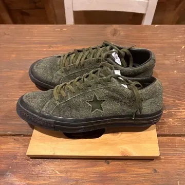 CONVERSE 원스타 모스그린 스웨이드 28cm