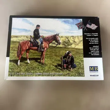 마스터 박스 1/35 남북 전쟁 북군 기병대 & 원주민